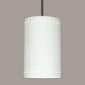 A19 Lighting Gran Delos Pendant, Bisque P206-BCC-1LEDE26